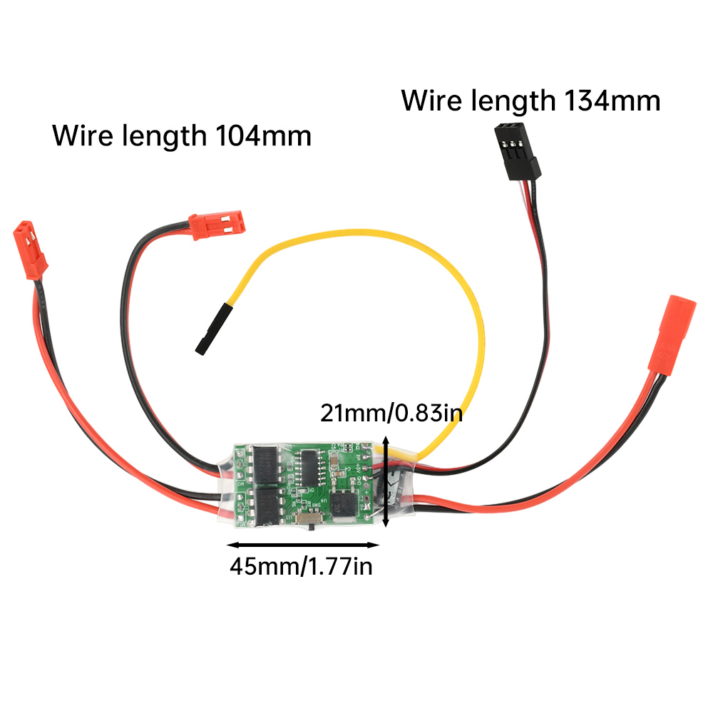 Eachine Drone E010 - Двухканальный двунаправленный ESC Матовый электрический регулятор
