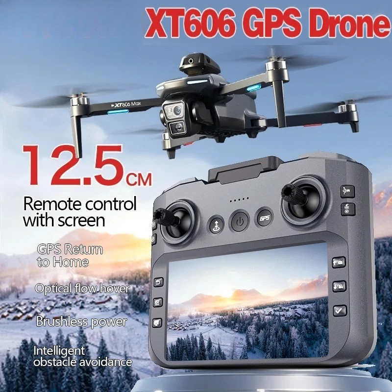 Jjrc Drone X12 - Оригинальный дрон XT606 MAX с GPS,